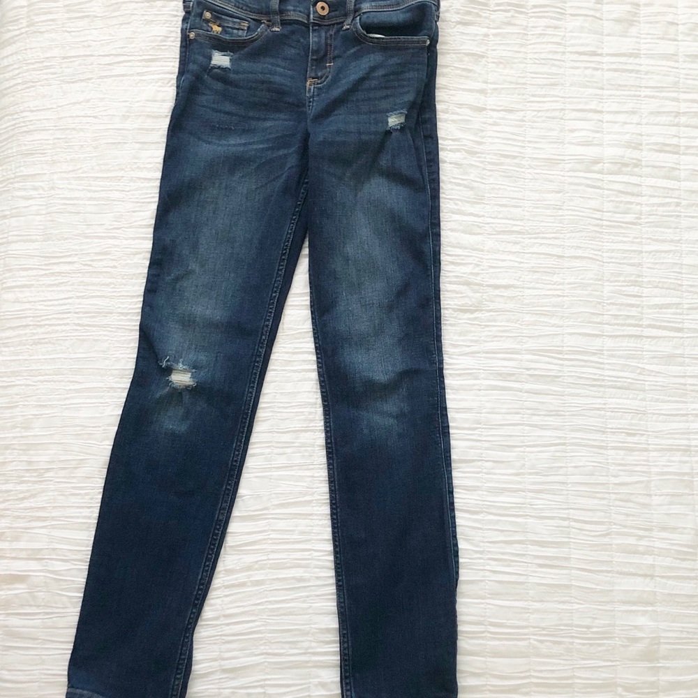 KIDS ABERCROMBIE & Fitch SKINNY JEANS SIZE 13-14